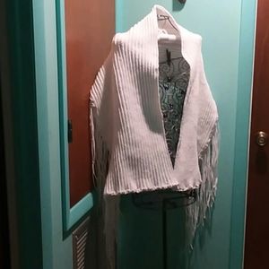Fringed Scarf Wrap